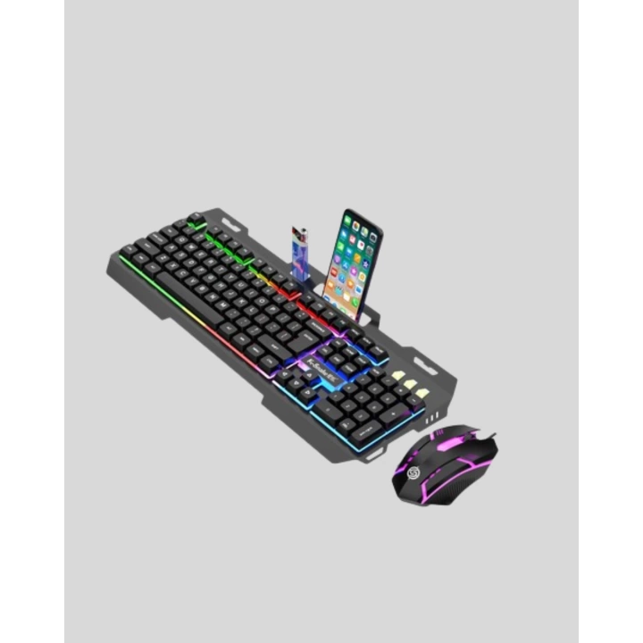 Mekanik LED Gaming Klavye Mouse Seti – Yüksek Tepki ve Ergonomi
