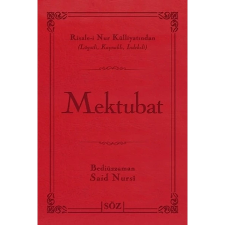 Mektubat (Büyük Boy - İki Renk)