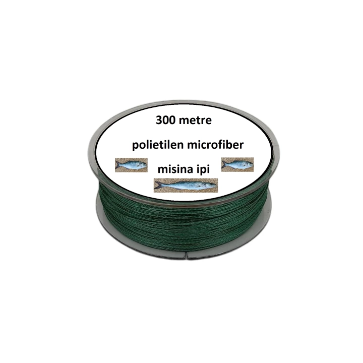 Misina 300m Polietilen Microfiber 2.0 Ip Misina Yeşil