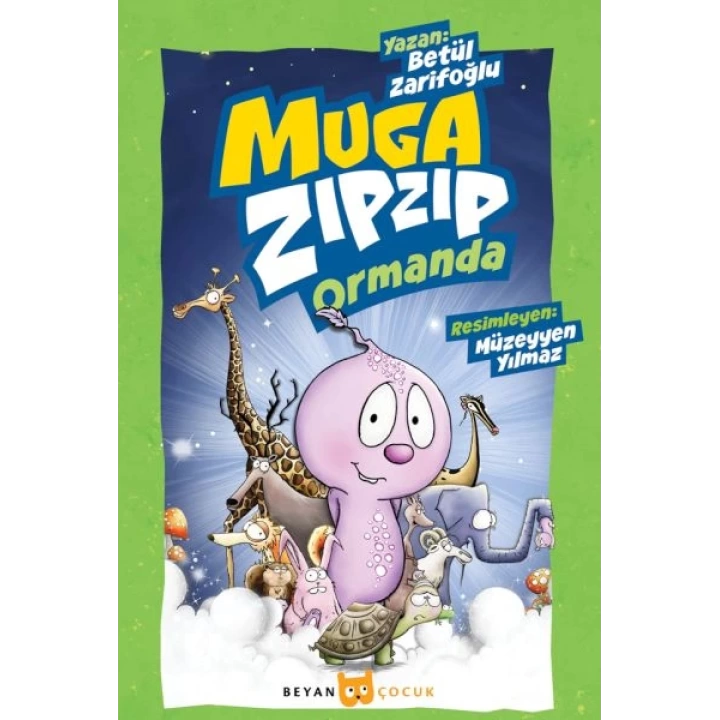 Muga Zıpzıp Ormanda (Renkli - Resimli)