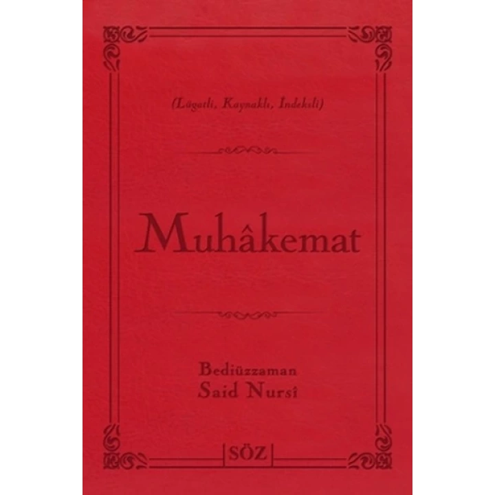 Muhakemat (Büyük Boy - İki Renkli)