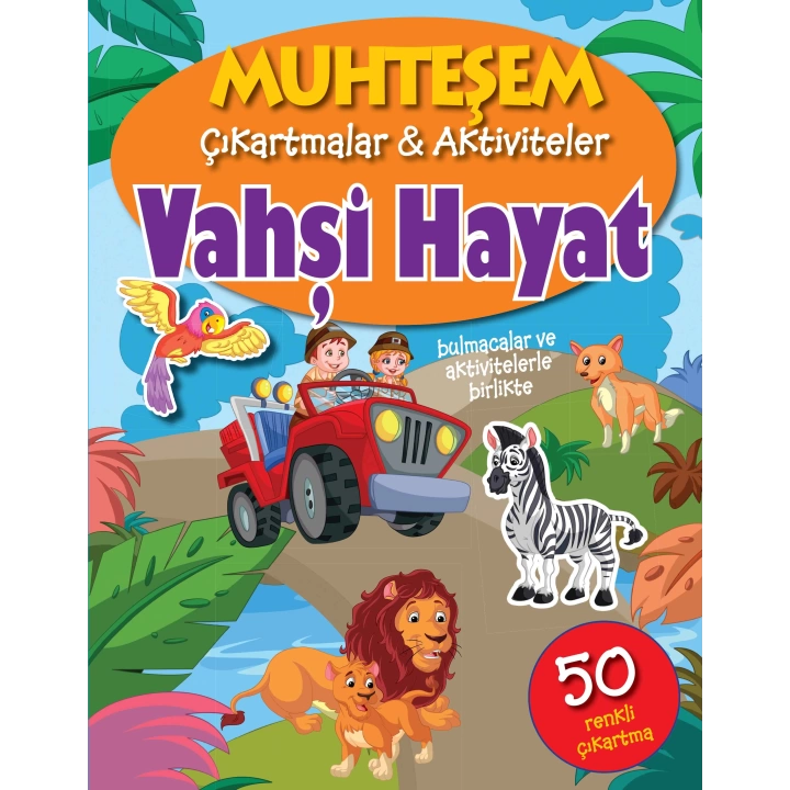 Muhteşem Çıkartmalar ve Aktiviteler - Vahşi Hayat