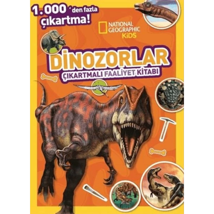National Geographic Kids Dinozorlar Çıkartmalı Faaliyet Kitabı
