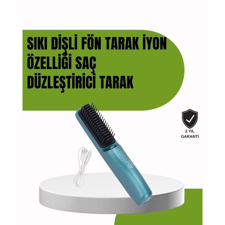Negatif İyonlu Seramik Düzleştirici – Kablosuz Kullanım