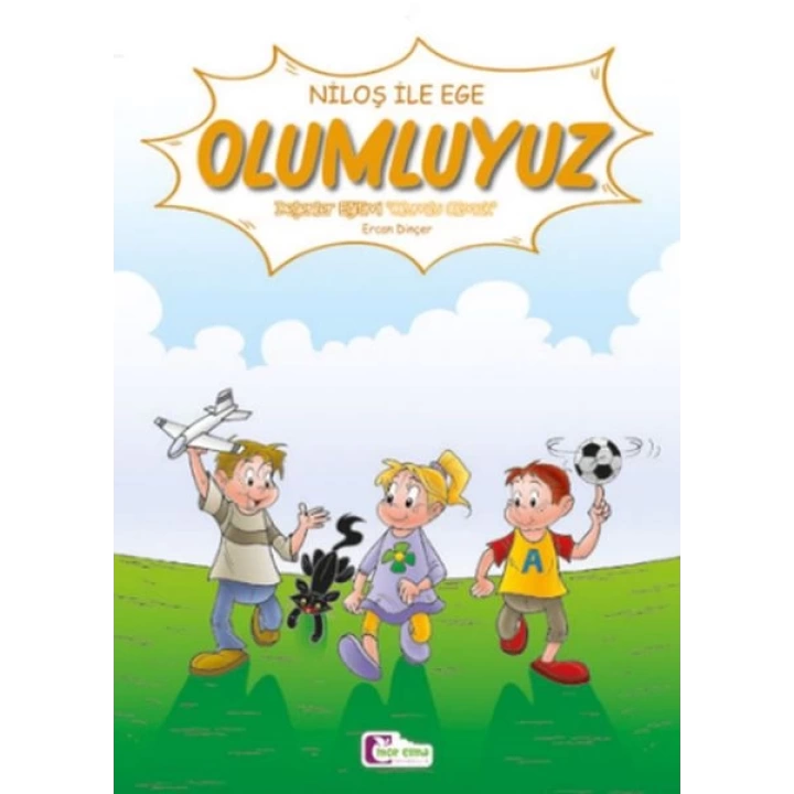 Niloş İle Ege - Olumluyuz 35*50 Kuşe Kağıt -Renkli Hikaye