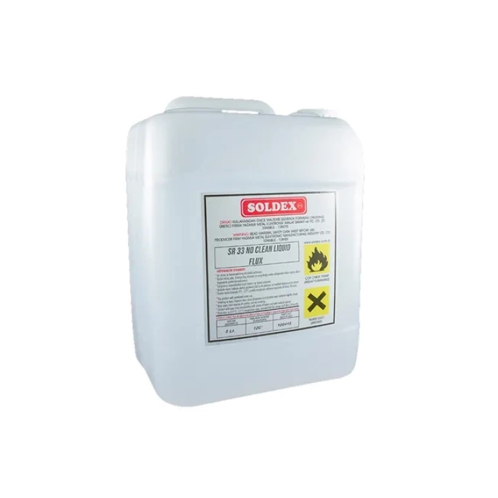 No Clean Flux 5 Lt Sr33 - Temizleme Gerektirmeyen Lehim Suları