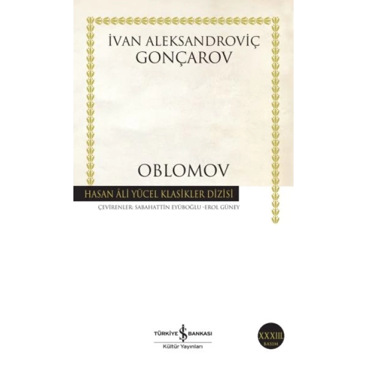 Oblomov - Hasan Ali Yücel Klasikleri