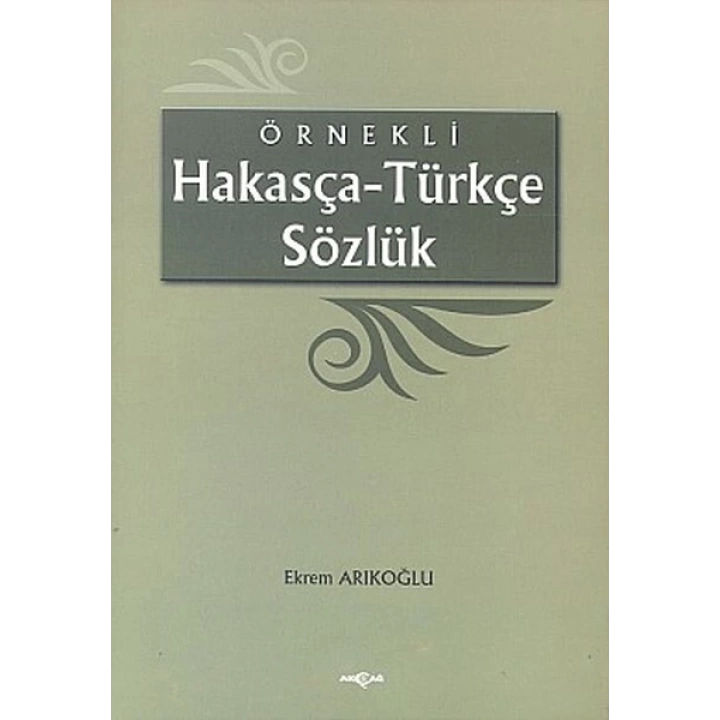 Örnekli Hakasça - Türkçe Sözlük