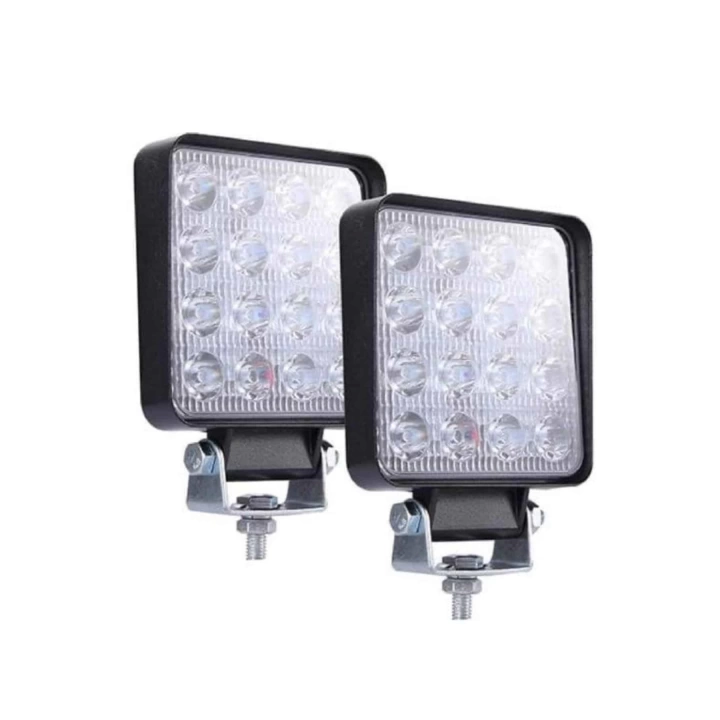 Oto Lamba 10 Led Işık Ayarlanabilir Yüksek Aydınlatmalı Beyaz Far