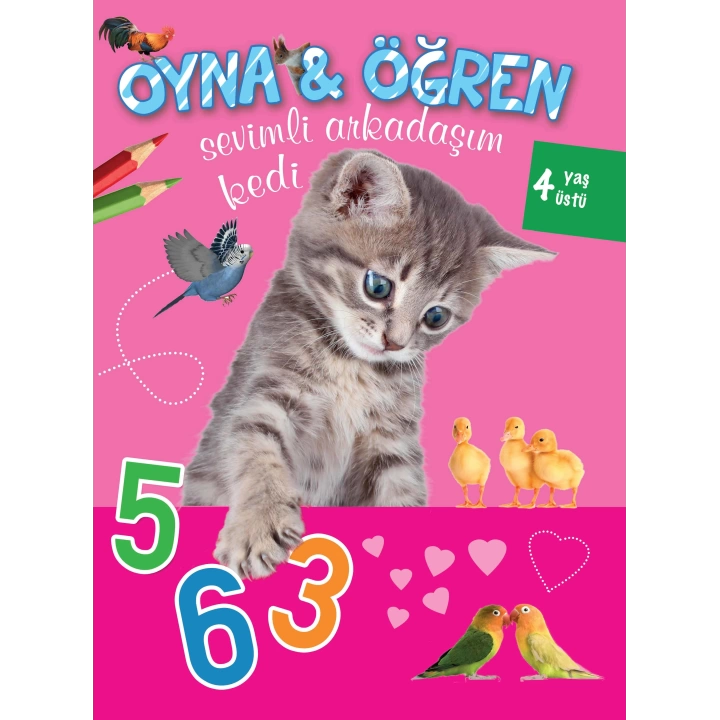 Oyna Öğren Sevimli Arkadaşım Kedi 4 Yaş Üstü