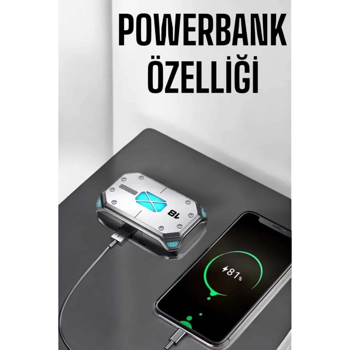 Oyuncu Kulaklığı Yeni Nesil Kablosuz Uzun Pil Ömrü Bluetooth Kulaklık