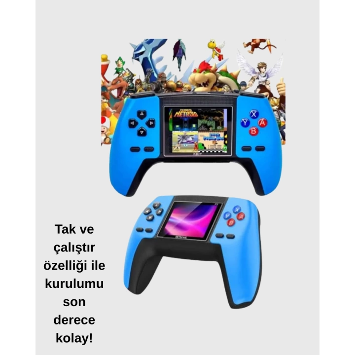P5 Retro Oyun Konsolu | Ergonomik Tasarım, Taşınabilir