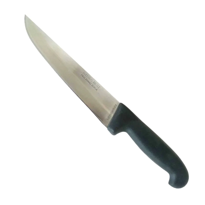 Paslanmaz Bursa Kurban Kasap Bıçağı No:3, 19 Cm, Plastik Sap