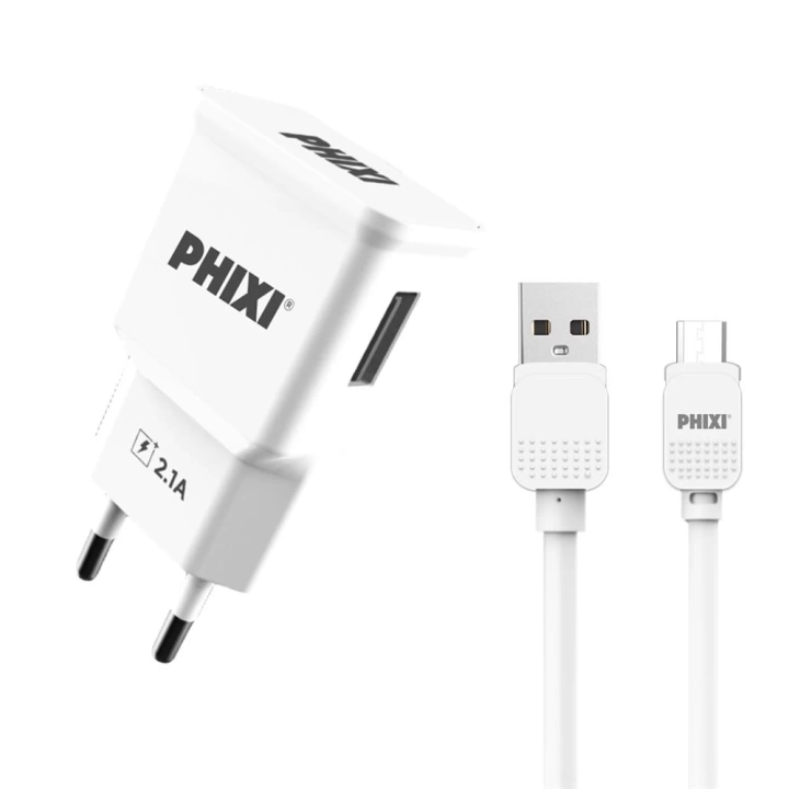 Pch201m Basic 2.1a Micro Usb Kablolu Şarj Cihazı