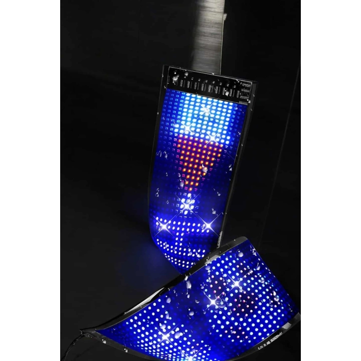 Piksel Led Matrix RGB Işıklı Led Yazılı Bluetooth Bağlantılı 16X64