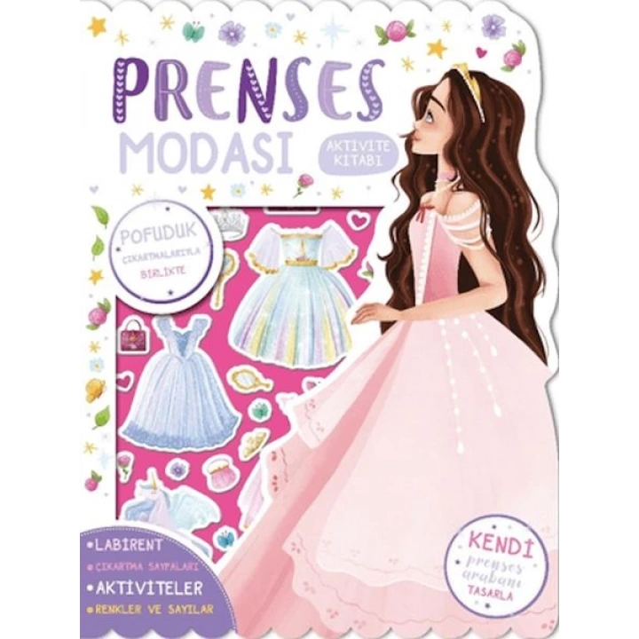Prenses Modası - Çıkartmalı Aktivite Kitabı