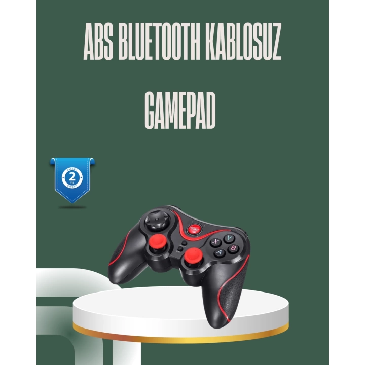 Profesyonel Oyuncu Kablosuz Gamepad Çoklu Cihaz Desteği