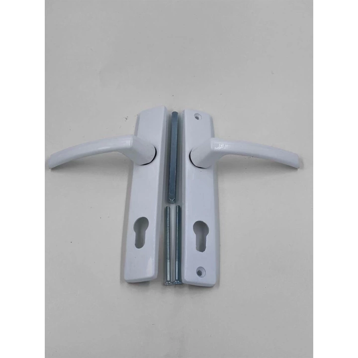 Pvc Yale Kapı Kolu Elit Beyaz