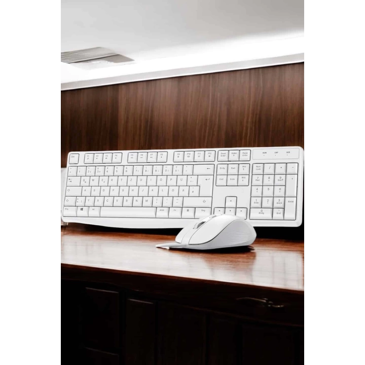 Q Klavye Klavye ve Mouse Seti USB Girişli Kablosuz