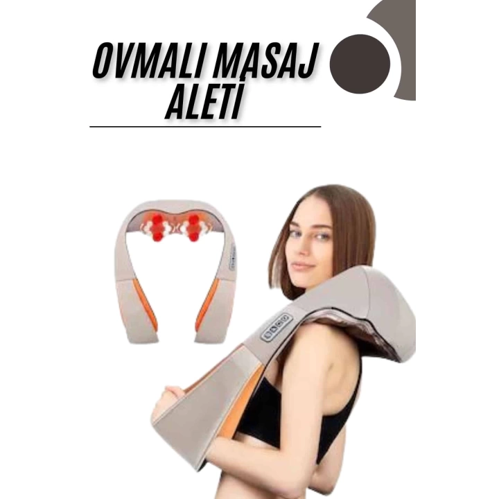 Rahatlatıcı Ovmalı Isıtmalı Boyun Bel Omuz Sırt Masaj Aleti Ve Masaj Cihazı