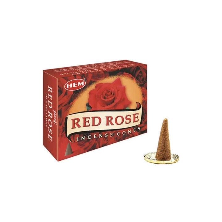 Red Rose Cones