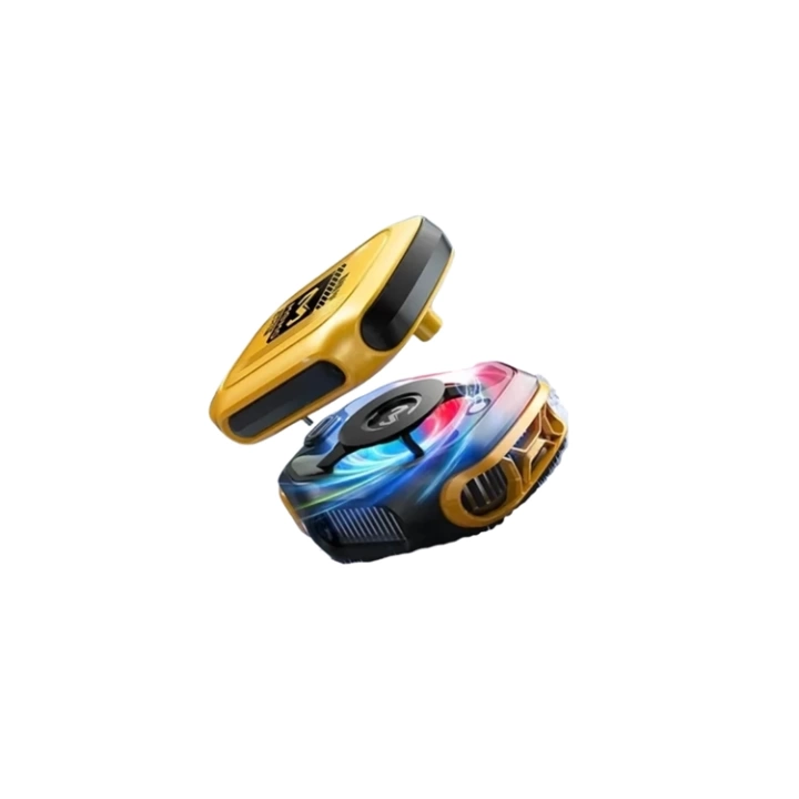 RGB Işıklı Girdap Fanlı Mobil Soğutucu | Manyetik Montaj | Type-C Girişli