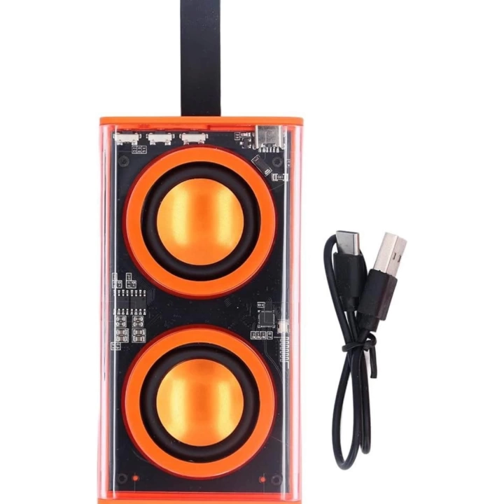 Rgb Işıklı Hoparlör Taşınabilir Hoparlör Kablosuz Bluetooth 5.0 Bağlantı