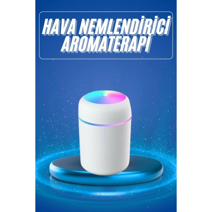 Rgb Işıklı Ulrasonik Ledli Hava Nemlendirici Buhar Makinesi Buhardanlık