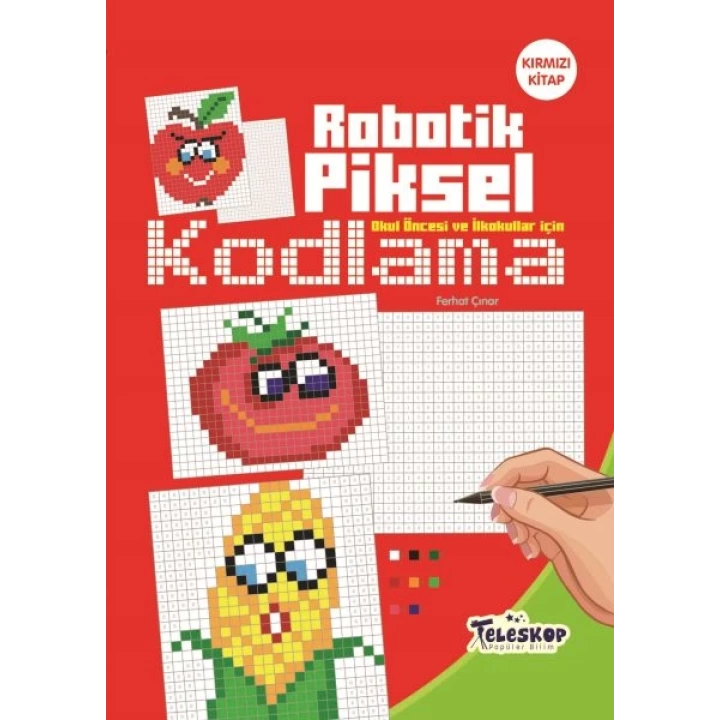Robotik Piksel Kodlama Kırmızı Kitap