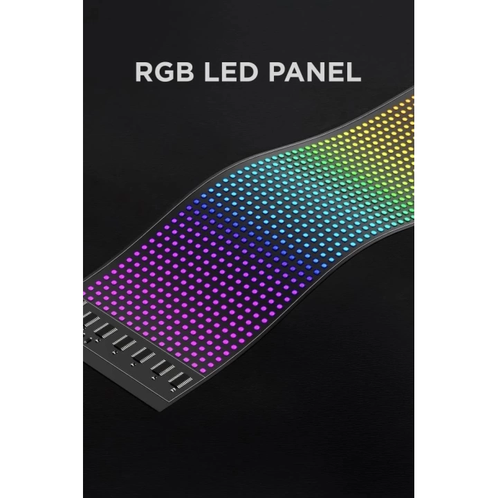Rp1259 Led Matrix Panel 16x96cm Telefon Kontrollü Kayar Led Animasyon Aydınlatma