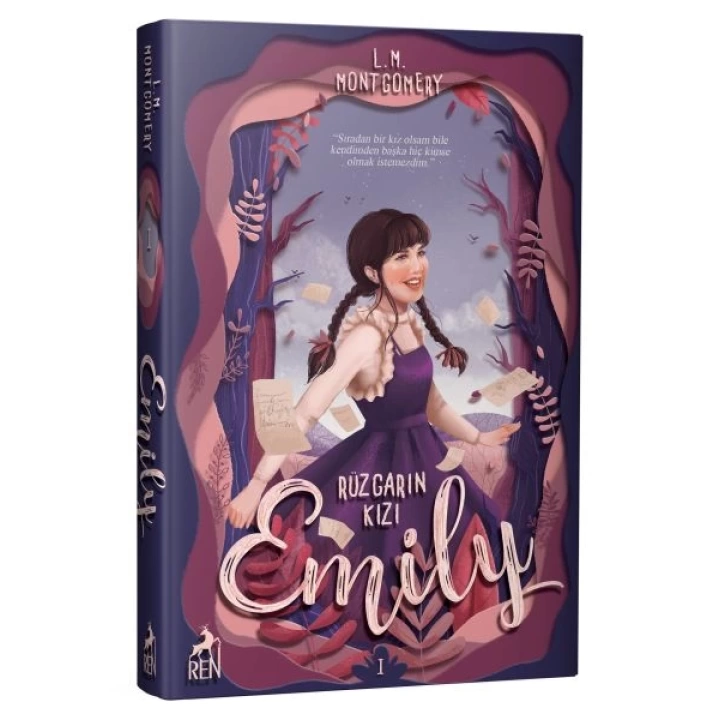 Rüzgarın Kızı Emily - Özel Kitap Ayracı İle -Ciltli