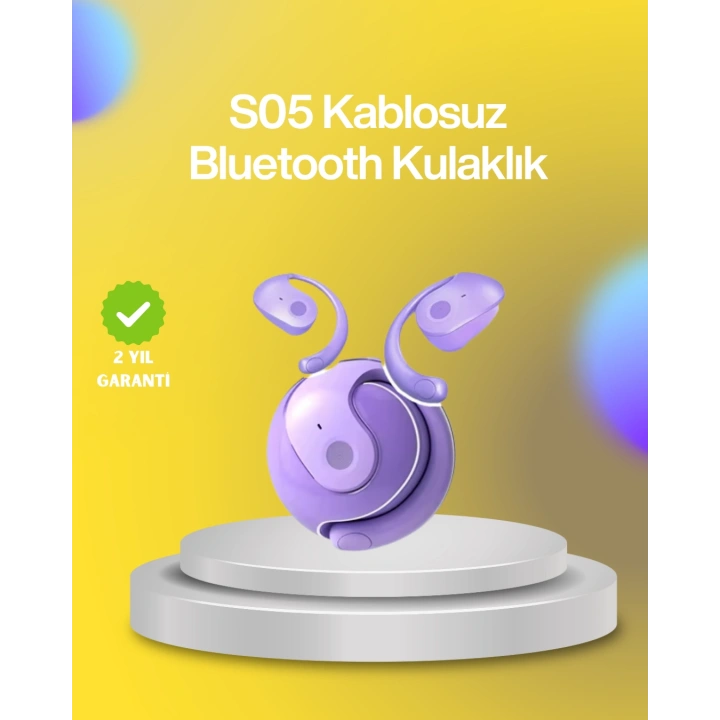 S05 Kablosuz Kulaklık – Küçük Kulak Yapılarına Uygun, Kayma Yapmayan Tasarım