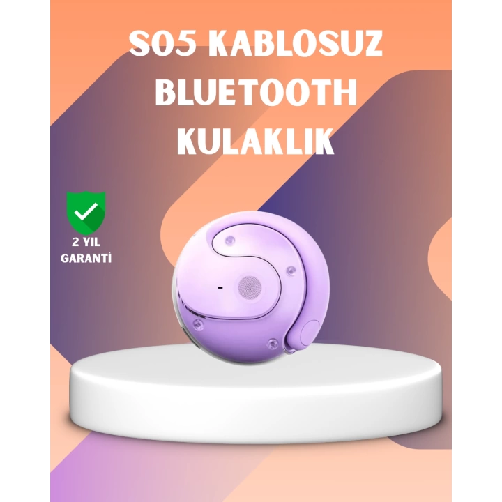 S05 Spor Kulaklığı – Kemik İletimli, Kulak Kanalını Tıkamayan Yapı