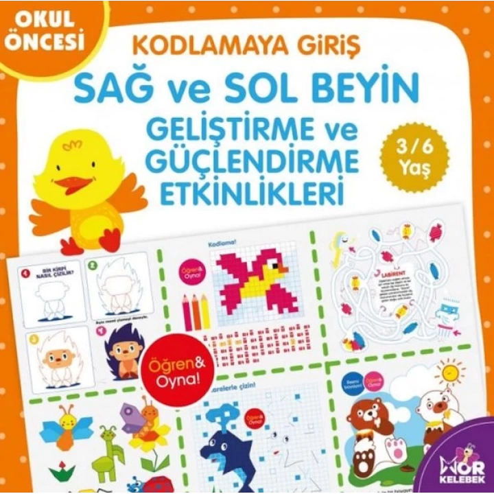 Sağ-Sol Beyin Geliştirme ve Güçlendirme Etkinlikleri - Kodlamaya Giriş