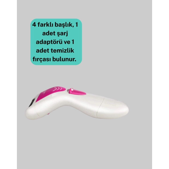 Şarjlı Epilatör ve Ayak Törpüsü Seti