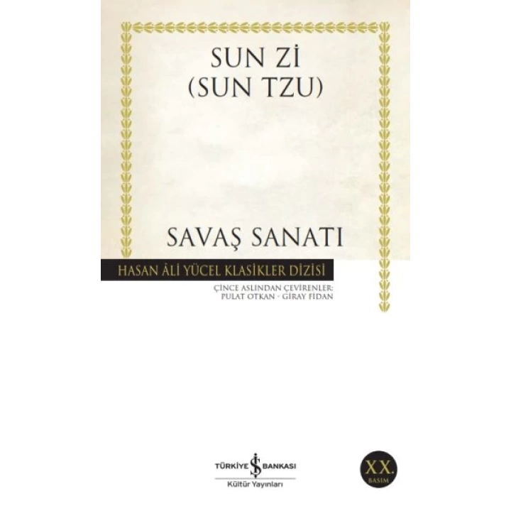 Savaş Sanatı - Hasan Ali Yücel Klasikleri