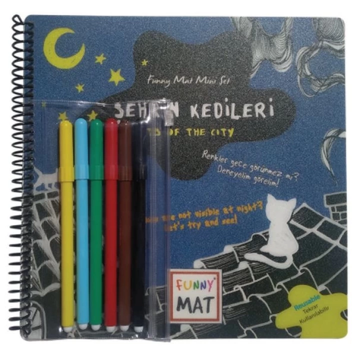 Şehrin Kedileri - Funny Mat Mini Set (Aktivite Seti)
