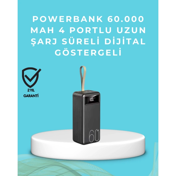 Seyahat ve Kamp İçin Portatif Güç Kaynağı Powerbank