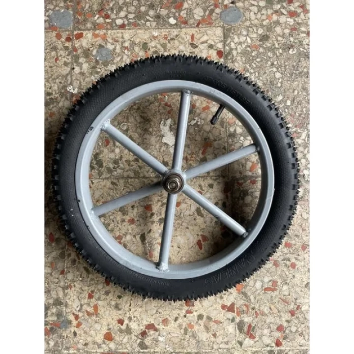 Seyyar Tezgah / Araba Tekerleği 40 Cm  - Borulu Jant (jant Boyu:30 Cm)