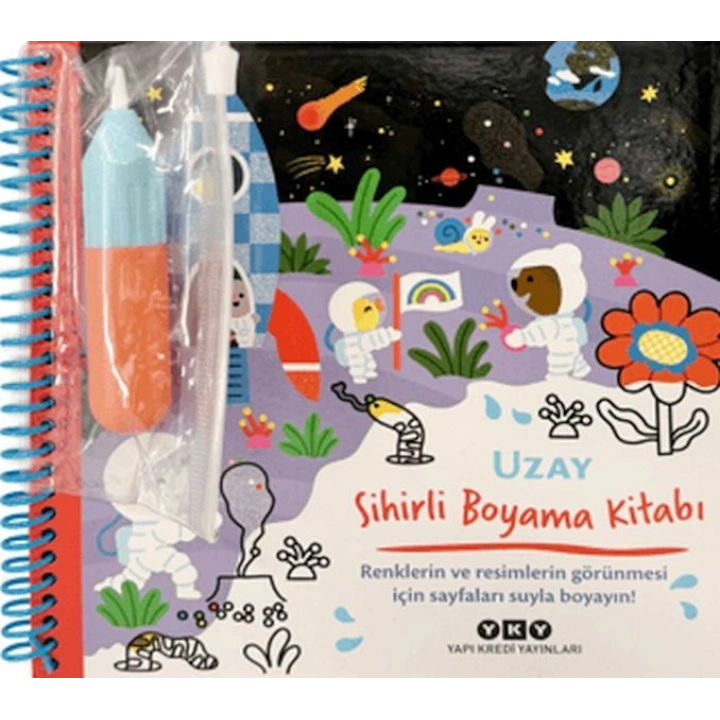 Sihirli Boyama Kitabı - Uzay