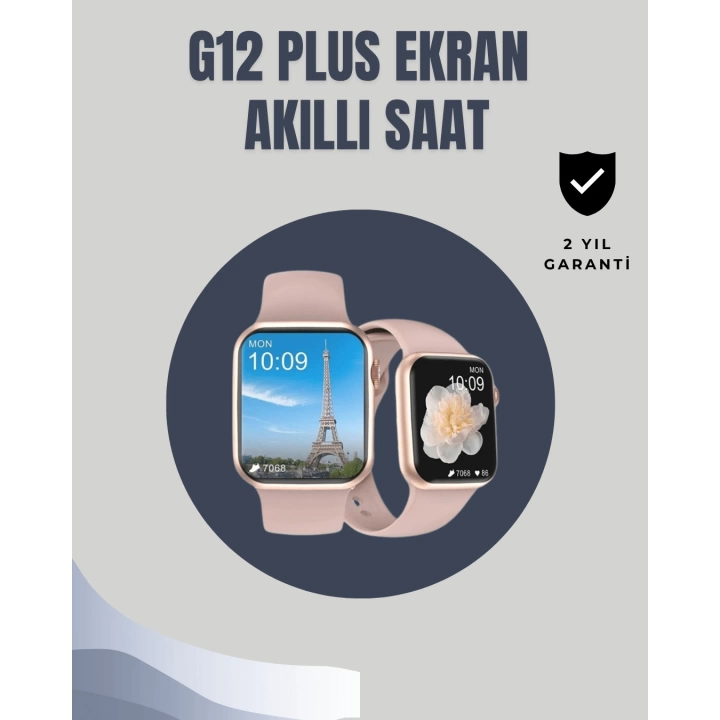 Su Geçirmez Akıllı Saat – 300 mAh Batarya, Sesli Arama, Uyku & Adım Takibi