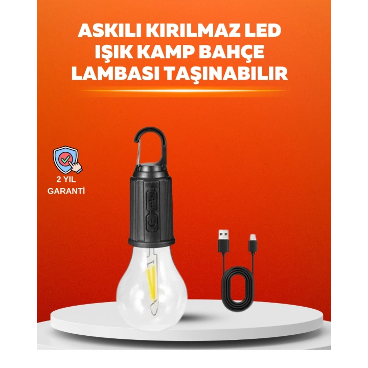 Su Geçirmez Dış Mekan LED Çadır Işığı