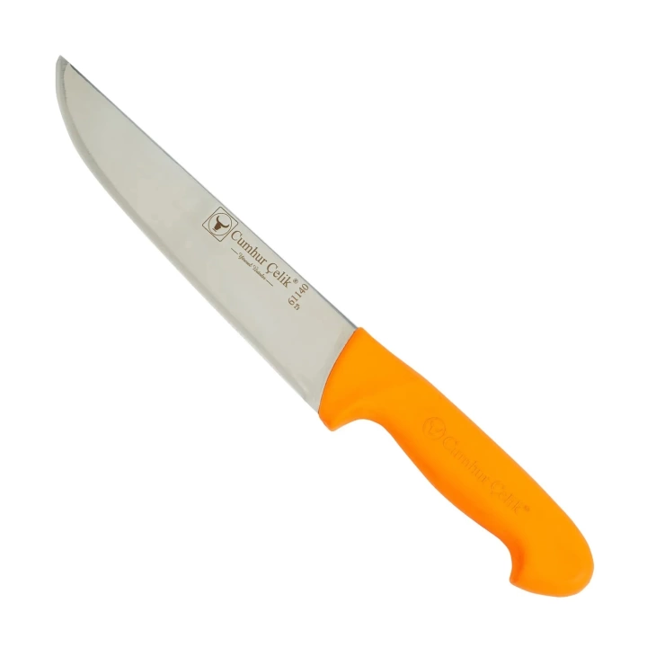 Sürmene  61140 Kasap Kurban Bıçağı, 20 Cm, Kaymaz Sap