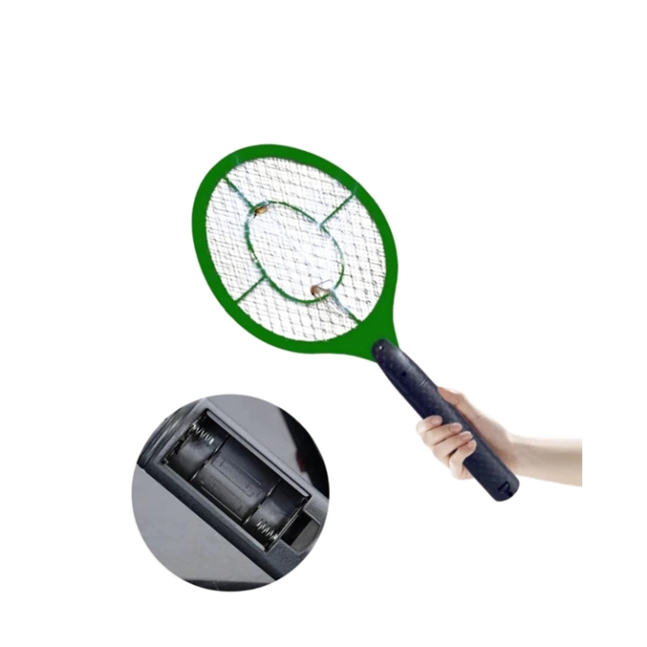 Taşınabilir Elektronik Sinek Swatter – Kimyasal İçermeyen, Ergonomik Tasarım