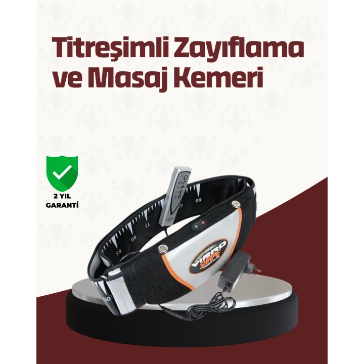 Taşınabilir ve Çoklu Bölge Uyumlu Elektrikli Titreşim Kemeri