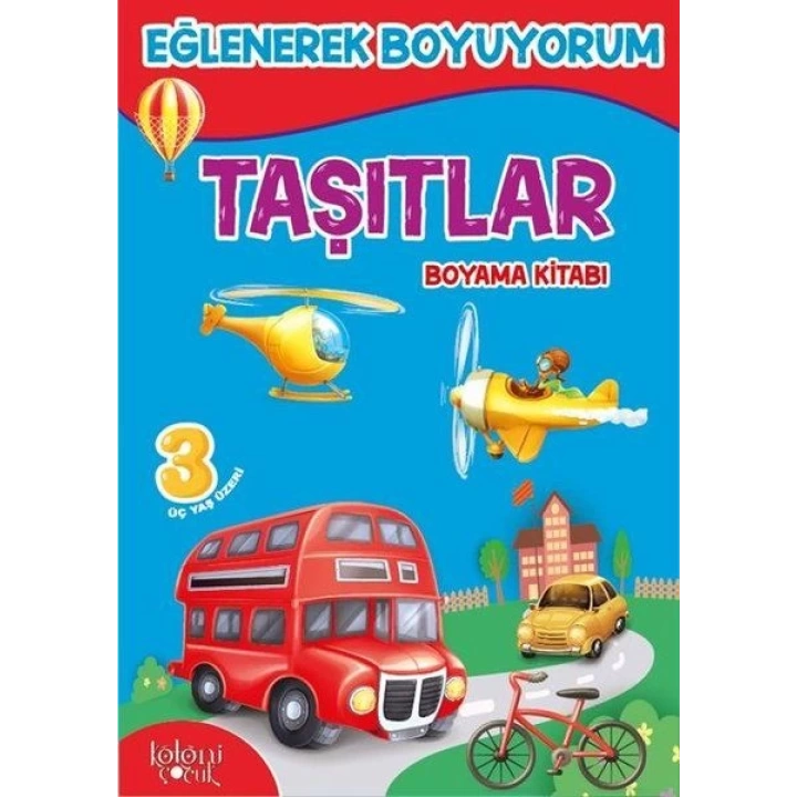 Taşıtlar Boyama Kitabım