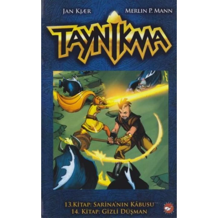 Taynikma - 13. Kitap Sarinanın Kabusu ve 14. Kitap Gizli Düşman (Ciltli)