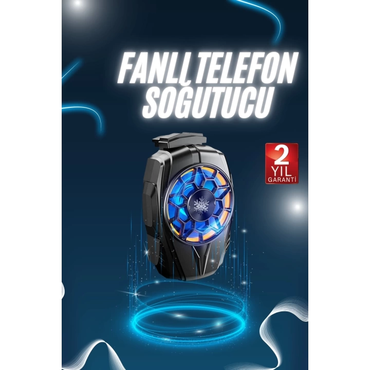 Telefonu Soğutma Fanı Radyatör Mobil Cihazlara Uyumlu Soğutucu