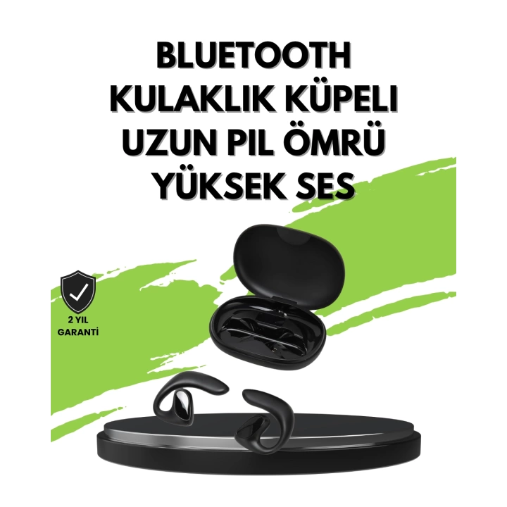 Ter ve Suya Dayanıklı, Kulak İçini Yormayan Kablosuz Spor Kulaklık
