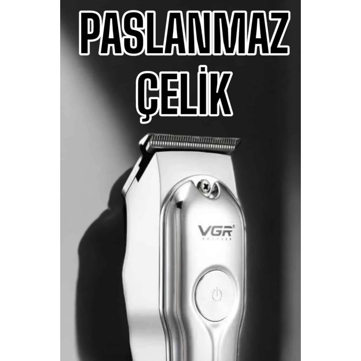 Tıraş Makinesi Güçlü Motor Şarjlı Uzun Pil Ömürlü